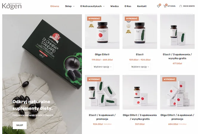 Kōgen – Sklep z Nutraceutykami